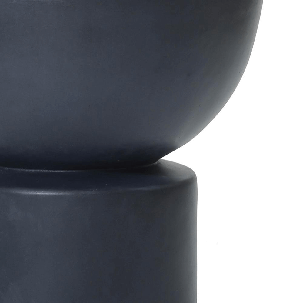 Round Bubbler Water Fountain with LED Lights